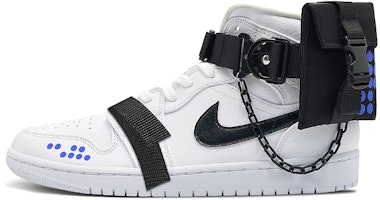 【客製球鞋】Jordan Air Jordan 1 Mid 機能風 戰術包 條形碼 中幫 復古籃球鞋 男款 黑紫 Buy 【客製球鞋】Jordan Air Jordan 1 Mid 機能風 戰術包 條形碼 中幫 復古籃球鞋 男款 黑紫