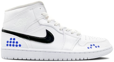 【客製球鞋】Jordan Air Jordan 1 Mid 機能風 戰術包 條形碼 中幫 復古籃球鞋 男款 黑紫 Shop 【客製球鞋】Jordan Air Jordan 1 Mid 機能風 戰術包 條形碼 中幫 復古籃球鞋 男款 黑紫