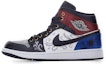 Order Zapatillas personalizadas Air Jordan 1 Mid 'Tigre Año Nuevo Chino' 554724-170(TeamA-黄男国风S-BOX)