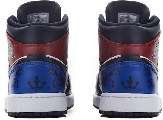 에어 조던 1 미드 커스텀 '설날 호랑이' 554724-170(TeamA-黄男国风S-BOX) Details for 에어 조던 1 미드 커스텀 '설날 호랑이' 554724-170(TeamA-黄男国风S-BOX)