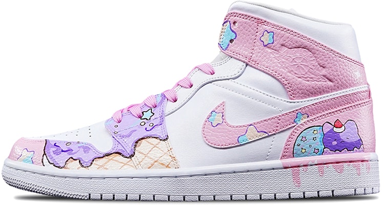 Zapatillas Air Jordan 1 Mid Rosa Morado Blanco 'Helado de Verano' 554724-130(TeamT-男女夏日雪糕冰淇淋粉红紫) Buy Zapatillas Air Jordan 1 Mid Rosa Morado Blanco 'Helado de Verano' 554724-130(TeamT-男女夏日雪糕冰淇淋粉红紫)