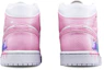 Shop Zapatillas Air Jordan 1 Mid Rosa Morado Blanco 'Helado de Verano' 554724-130(TeamT-男女夏日雪糕冰淇淋粉红紫)