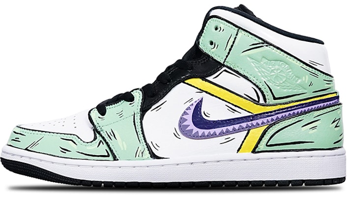 에어 조던 1 미드 보라초록 '조로' (커스텀) 554725-132(Teamone-女款索隆) Buy 에어 조던 1 미드 보라초록 '조로' (커스텀) 554725-132(Teamone-女款索隆)