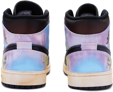 에어 조던 1 미드 SE '블랙 화이트 핑크 타이다이' (커스텀) DM1200-001(TeamR-落水狗黑白粉男款) Shop 에어 조던 1 미드 SE '블랙 화이트 핑크 타이다이' (커스텀) DM1200-001(TeamR-落水狗黑白粉男款)