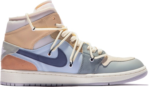 Jordan 1 Mid SE "Da Vinci" Azul/Marrón/Amarillo DM9652-100(TeamM-男款幽灵日记S-BOX) Order Jordan 1 Mid SE "Da Vinci" Azul/Marrón/Amarillo DM9652-100(TeamM-男款幽灵日记S-BOX)