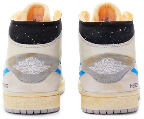 【訂製球鞋】Jordan Air Jordan 1 Mid SE 隕石 手繪噴繪 中幫 復古籃球鞋 男款 藍白黑 Purchase 【訂製球鞋】Jordan Air Jordan 1 Mid SE 隕石 手繪噴繪 中幫 復古籃球鞋 男款 藍白黑