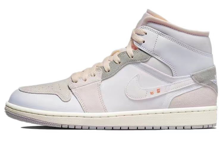Details for 【訂製球鞋】Jordan Air Jordan 1 Mid SE 隕石 手繪噴繪 中幫 復古籃球鞋 男款 藍白黑