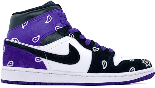 Zapatillas Air Jordan 1 Mid SE 'Graffiti Flor de Anacardo' 852542-105(Team肆-喷绘手绘腰果花男女款) Order Zapatillas Air Jordan 1 Mid SE 'Graffiti Flor de Anacardo' 852542-105(Team肆-喷绘手绘腰果花男女款)