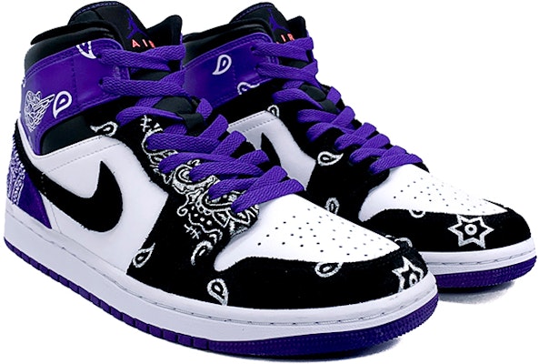 Zapatillas Air Jordan 1 Mid SE 'Graffiti Flor de Anacardo' 852542-105(Team肆-喷绘手绘腰果花男女款) Lookbook Zapatillas Air Jordan 1 Mid SE 'Graffiti Flor de Anacardo' 852542-105(Team肆-喷绘手绘腰果花男女款)