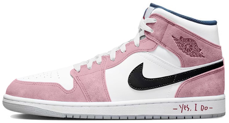 커스텀 에어 조던 1 미드 SE '벚꽃 핑크' DN3706-401(TeamY-男款复古告白粉白) Buy 커스텀 에어 조던 1 미드 SE '벚꽃 핑크' DN3706-401(TeamY-男款复古告白粉白)