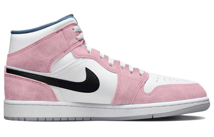 Order 【カスタムシューズ】エアジョーダン1 ミッド SE「チェリーブロッサム ピンク」 DN3706-401(TeamY-男款复古告白粉白)