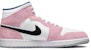 커스텀 에어 조던 1 미드 SE '벚꽃 핑크' DN3706-401(TeamY-男款复古告白粉白)