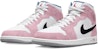 커스텀 에어 조던 1 미드 SE '벚꽃 핑크' DN3706-401(TeamY-男款复古告白粉白)