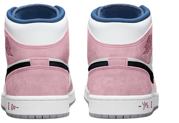 커스텀 에어 조던 1 미드 SE '벚꽃 핑크' DN3706-401(TeamY-男款复古告白粉白) Shop 커스텀 에어 조던 1 미드 SE '벚꽃 핑크' DN3706-401(TeamY-男款复古告白粉白)