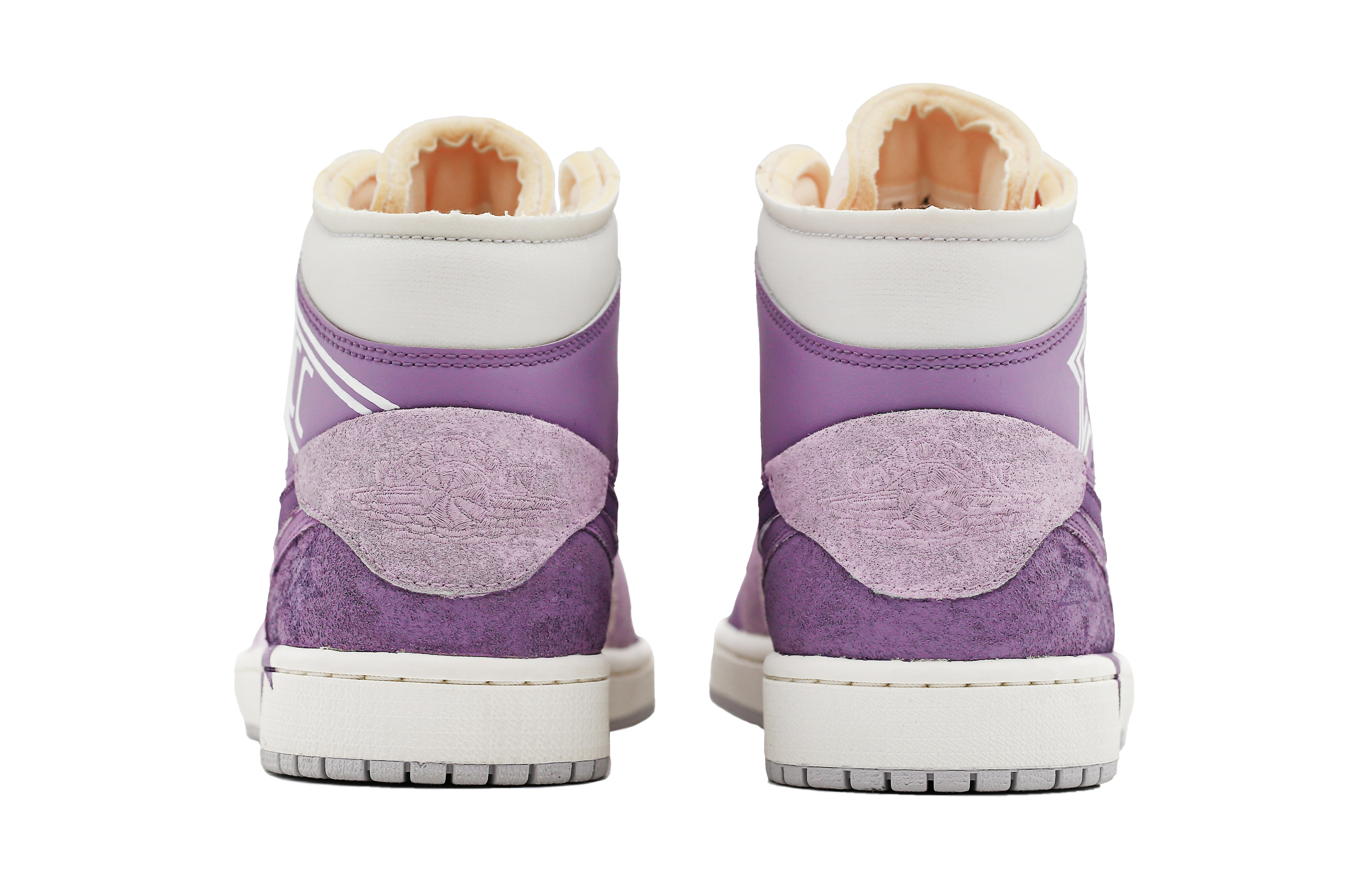 Shop [Kasut Custom] Air Jordan 1 Mid SE 'Coconut Taro Graffiti' DQ3726-100(Team31-女款椰岛香芋)