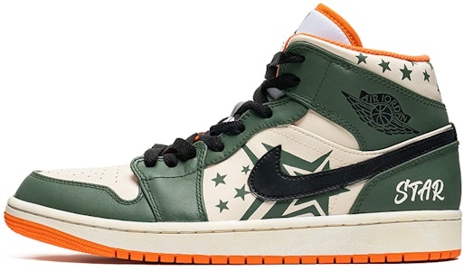 Jordan 1 Mid SE "Café/Graffiti/Oliva" DM3531-800(TeamB-男款五角星军绿B-BOX) Buy Jordan 1 Mid SE "Café/Graffiti/Oliva" DM3531-800(TeamB-男款五角星军绿B-BOX)