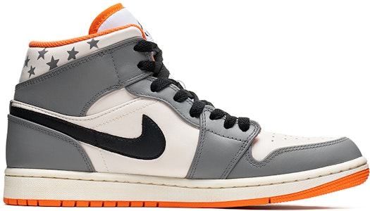 Jordan 1 Mid SE "Café Graffiti" Blanco-Gris-Naranja DM3531-800(TeamB-男款五角星咖色) Order Jordan 1 Mid SE "Café Graffiti" Blanco-Gris-Naranja DM3531-800(TeamB-男款五角星咖色)