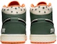 Shop 커스텀 조던 1 미드 '커피 그라피티 스타 아미 그린' DM3531-800(TeamB-男款五角星军绿)