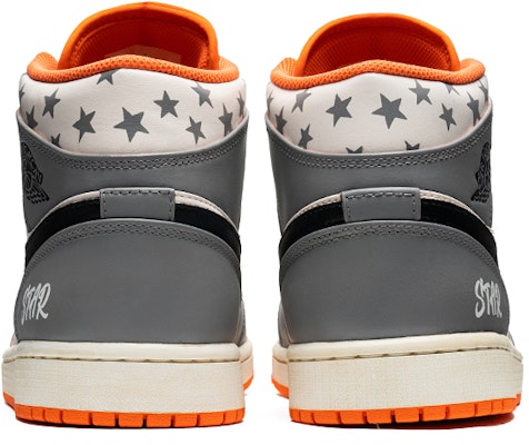 커스텀 조던 1 미드 SE '커피 그라피티' (화이트/그레이/오렌지) DM3531-800(TeamB-男款五角星咖色) Shop 커스텀 조던 1 미드 SE '커피 그라피티' (화이트/그레이/오렌지) DM3531-800(TeamB-男款五角星咖色)