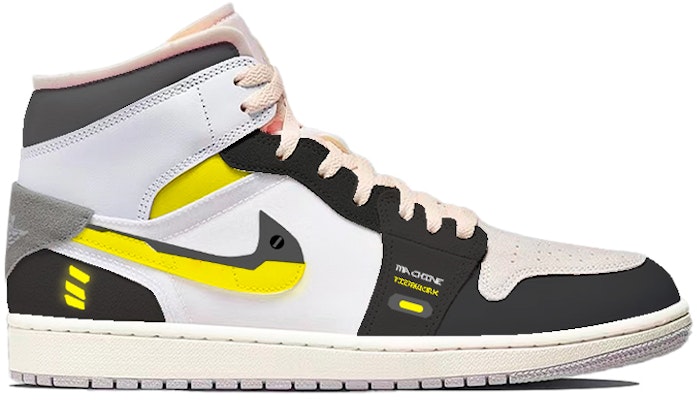 커스텀 에어 조던 1 미드 SE '사이버펑크 볼트' DM9652-100(TeamP-ZB男款荧光科技黄) Order 커스텀 에어 조던 1 미드 SE '사이버펑크 볼트' DM9652-100(TeamP-ZB男款荧光科技黄)