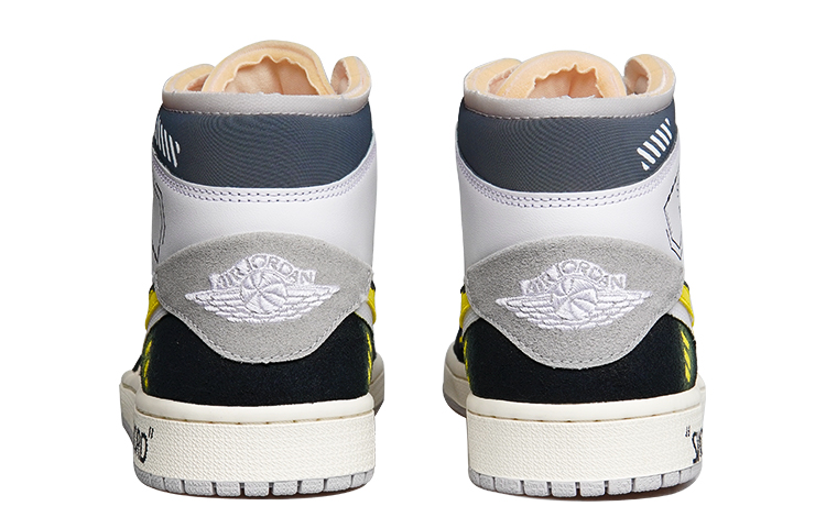 Purchase [定制鞋款] Air Jordan 1 Mid SE '赛博朋克荧光' DM9652-100(TeamP-ZB男款荧光科技黄)