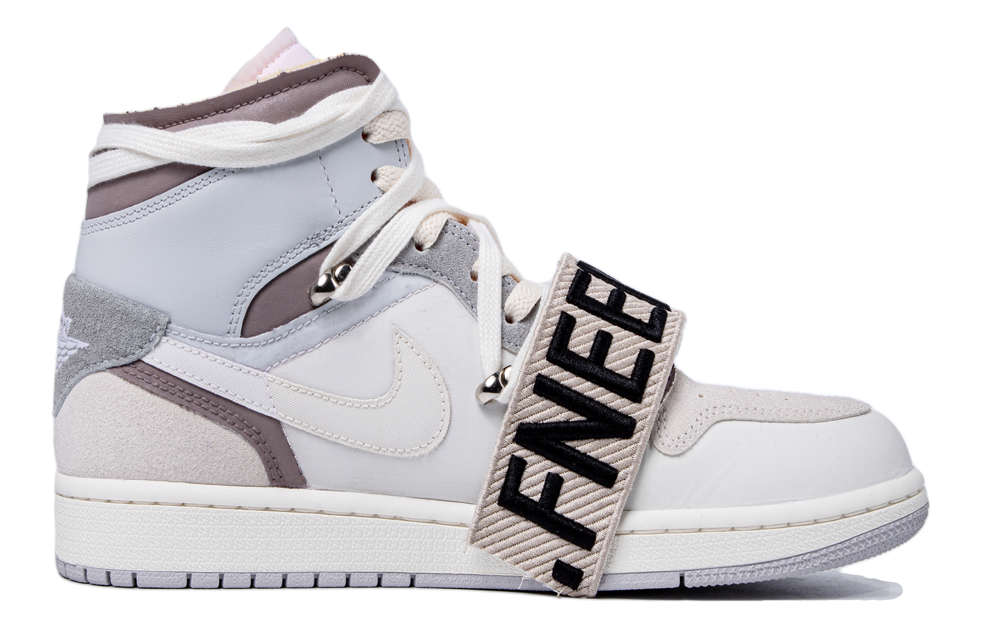 Lookbook [定制运动鞋] Air Jordan 1 中帮 SE '达芬奇笑脸涂鸦' DQ3726-100(TeamM-女款笑脸涂鸦S-BOX)