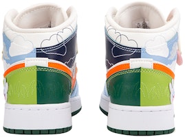 커스텀 에어 조던 1 미드 SE '화이트 블루 오렌지' DX2462-100(TeamF-花花游园会) Purchase 커스텀 에어 조던 1 미드 SE '화이트 블루 오렌지' DX2462-100(TeamF-花花游园会)