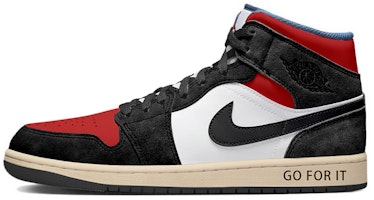 Zapatillas personalizadas Air Jordan 1 Mid SE 'Graffiti Negro Blanco Rojo' DN3706-401(TeamY-男款复古黑白红) Buy Zapatillas personalizadas Air Jordan 1 Mid SE 'Graffiti Negro Blanco Rojo' DN3706-401(TeamY-男款复古黑白红)