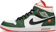 Buy 커스텀 에어 조던 1 미드 SE '녹색/흰색' DM3531-800(TeamA-AJ高街白绿)