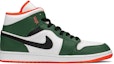Order 에어 조던 1 미드 SE '녹색/흰색' (커스텀) DM3531-800(TeamA-AJ高街白绿S-BOX)