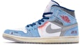 Buy 【定制球鞋】 Jordan Air Jordan 1 Mid SE 八惡人 手繪噴繪 中幫 復古籃球鞋 GS 白藍