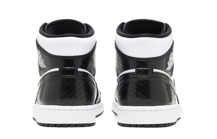 Purchase [カスタムシューズ] エアジョーダン1 ミッド SE 'ハイライトパンダ' DD1649-001(Team40-男款漆皮熊猫黑白)