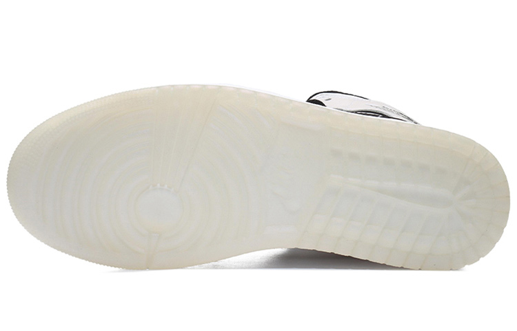 Details for 에어 조던 1 미드 SE '잉크 워시' (블랙/화이트) DH6933-100(Team10--AJ虎山行男黑白QD)