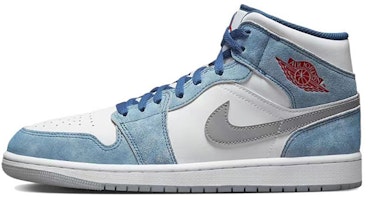 【訂製球鞋】Jordan Air Jordan 1 Mid SE 潮流水洗 薰衣草 復古告白 中幫 復古籃球鞋 男款 紫白 Details for 【訂製球鞋】Jordan Air Jordan 1 Mid SE 潮流水洗 薰衣草 復古告白 中幫 復古籃球鞋 男款 紫白