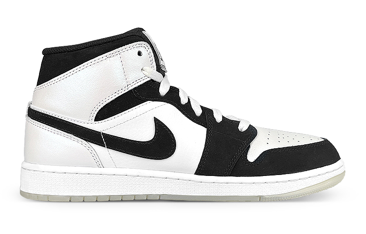 Order [Zapatillas Personalizadas] Air Jordan 1 Mid SE 'Panda Laser' DN4321-100(Team叁-女流淌熊猫BOX)