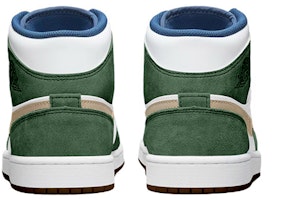 【客製化球鞋】 Jordan Air Jordan 1 Mid SE 老化綠光森林 少眾 高筒 復古籃球鞋 男款 綠棕色 Shop 【客製化球鞋】 Jordan Air Jordan 1 Mid SE 老化綠光森林 少眾 高筒 復古籃球鞋 男款 綠棕色