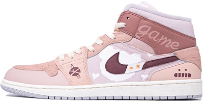 에어 조던 1 미드 SE '핑크 화이트 드림 베어' (커스텀) DM9652-100(TeamM-男款梦幻小熊) Buy 에어 조던 1 미드 SE '핑크 화이트 드림 베어' (커스텀) DM9652-100(TeamM-男款梦幻小熊)