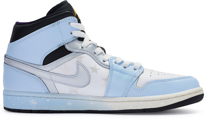 カスタムAJ1 Mid SE "雪銀河ブルーホワイト" DQ8417-071-485332 Order カスタムAJ1 Mid SE "雪銀河ブルーホワイト" DQ8417-071-485332