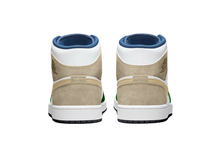 Shop 커스텀 에어 조던 1 미드 SE '그라피티 녹갈색' DN3706-401(TeamY-男款复古潮流米蓝黑)