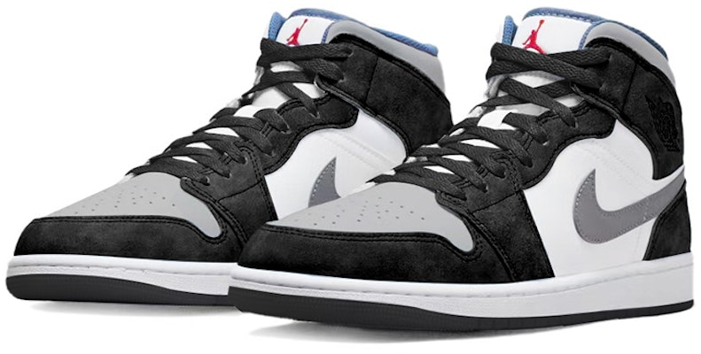 커스텀 에어 조던 1 미드 SE '워시드 헤이즈 그레이 그래피티' (79 characters) DN3706-401(TeamY-男款极简工业黑白) Lookbook 커스텀 에어 조던 1 미드 SE '워시드 헤이즈 그레이 그래피티' (79 characters) DN3706-401(TeamY-男款极简工业黑白)