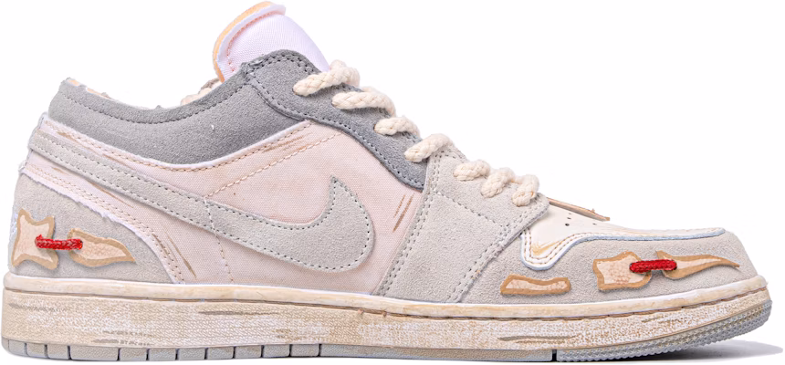 커스텀 에어 조던 1 미드 '화이트 팬텀 익룡' DQ3727-100(TeamM-女款骸骨翼手龙) Order 커스텀 에어 조던 1 미드 '화이트 팬텀 익룡' DQ3727-100(TeamM-女款骸骨翼手龙)