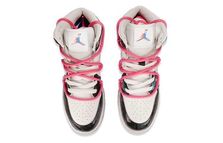 Shop 에어 조던 1 미드 SE '토끼의 해 발렌타인 Y2K 디컨스트럭티드' BQ6931-114(TeamF-千禧辣妹)