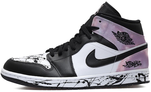에어 조던 1 미드 SE '젠 마스터 스플래터' (커스텀) DM1200-001(Team10-泼墨解构男黑白粉QD) Buy 에어 조던 1 미드 SE '젠 마스터 스플래터' (커스텀) DM1200-001(Team10-泼墨解构男黑白粉QD)