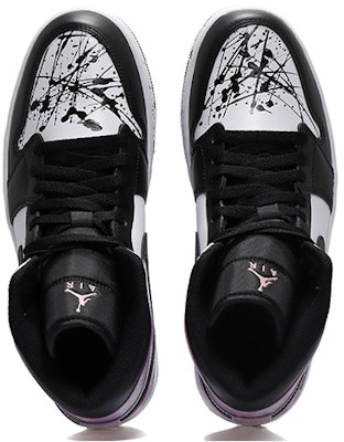 에어 조던 1 미드 SE '젠 마스터 스플래터' (커스텀) DM1200-001(Team10-泼墨解构男黑白粉QD) Shop 에어 조던 1 미드 SE '젠 마스터 스플래터' (커스텀) DM1200-001(Team10-泼墨解构男黑白粉QD)