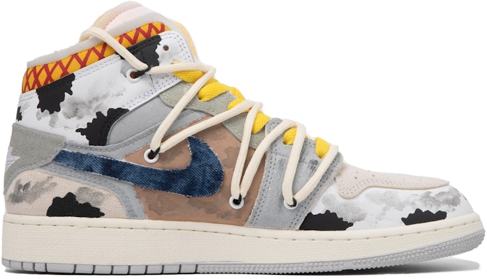 【カスタムシューズ】エアジョーダン1 MID SE クラフト「ブルー&ブラウン」 DQ3726-100(TeamM-女款冬日觅境S-BOX) Lookbook 【カスタムシューズ】エアジョーダン1 MID SE クラフト「ブルー&ブラウン」 DQ3726-100(TeamM-女款冬日觅境S-BOX)