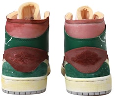 【カスタムシューズ】エアジョーダン1ミッドSEクラフト 'クリスマスライト' DM9652-100(Team拾玖-做旧圣诞男-BOX) Details for 【カスタムシューズ】エアジョーダン1ミッドSEクラフト 'クリスマスライト' DM9652-100(Team拾玖-做旧圣诞男-BOX)