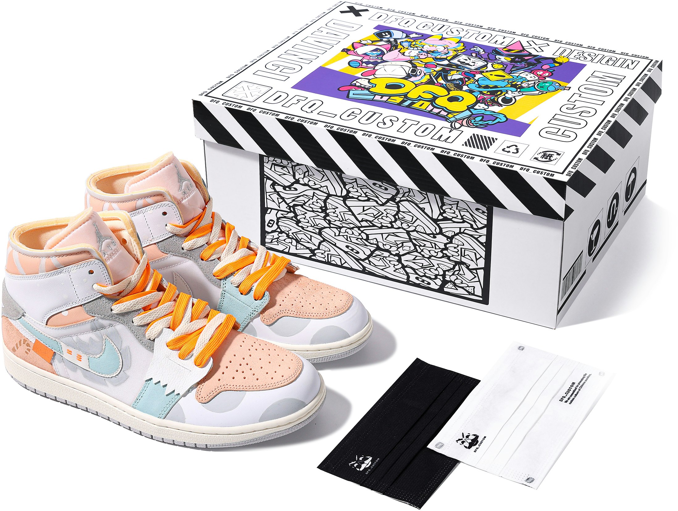 custom-shoes-air-jordan-1-mid-se-craft-da-vinci-blue-grey-orange