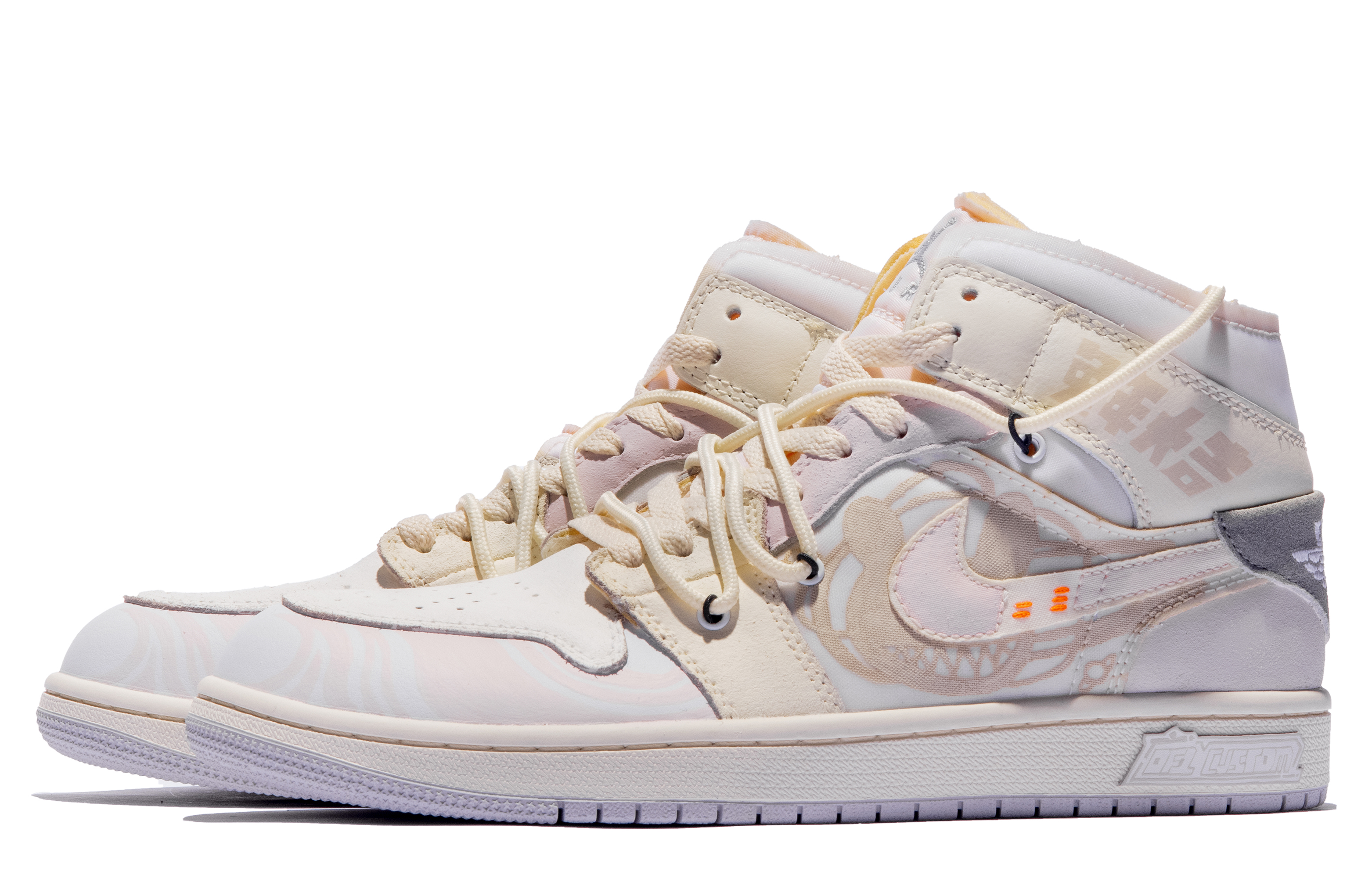 Shop カスタムAJ1ミッドSE クラフト "ダ・ヴィンチ ラビット" DM9652-100(TeamM-男款兔年大吉S-BOX)