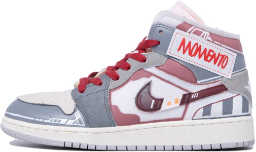 【カスタムシューズ】エアジョーダン1ミッドSEクラフト『グレー レッド ダヴィンチ』 DQ3726-100(TeamM-女款复古机能) Buy 【カスタムシューズ】エアジョーダン1ミッドSEクラフト『グレー レッド ダヴィンチ』 DQ3726-100(TeamM-女款复古机能)