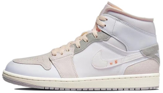 커스텀 에어 조던 1 미드 SE Craft '회백갈' DQ3726-100(Teamr-女款做旧废墟灰白棕) Details for 커스텀 에어 조던 1 미드 SE Craft '회백갈' DQ3726-100(Teamr-女款做旧废墟灰白棕)